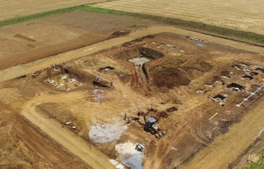 Ir para  <p>Ap&oacute;s quatro meses de obras o novo empreendimento da Creral Gera&ccedil;&atilde;o, a Termel&eacute;trica S&atilde;o Sep&eacute;, est&aacute; tomando forma. Mesmo enfrentando um per&iacute;odo chuvoso...